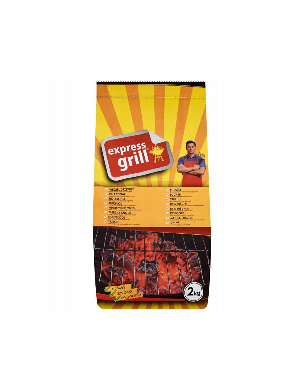 WĘGIEL EXPRESSGRILL 2 KG