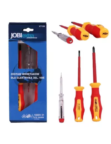 JOBI EXTRA WKRĘTAKI 3szt.DLA ELEKTRYKA
