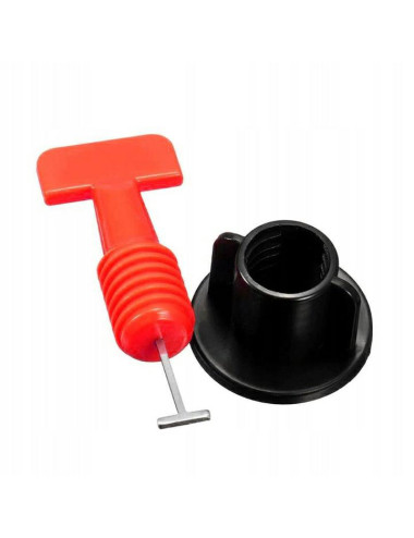 SYSTEM POZIOMOWANIA PŁYTEK 50szt. + KLUCZ