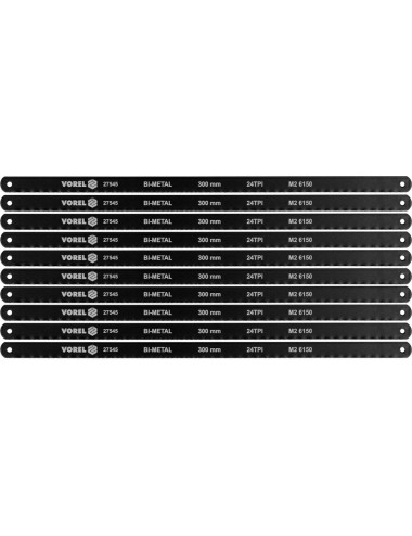 VOREL BRZESZCZOT BIMETALOWY kpl. 10szt.