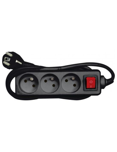 VOREL PRZEDŁUŻACZ CZARNY WYŁ.U.3g*1,5m /DOMOWY