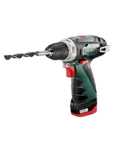 METABO WIERTARKO-WKRĘTARKA 12V 34/17Nm 2x2,0Ah WALIZKA  POWERMAXX BS BASIC