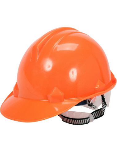 VOREL KASK OCHRONNY POMARAŃCZOWY HDPE