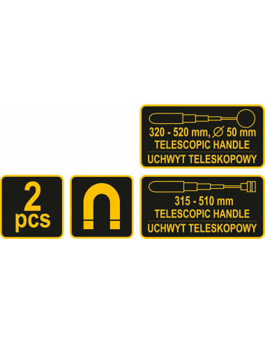 VOREL LUSTERKO + MAGNES 2cz.