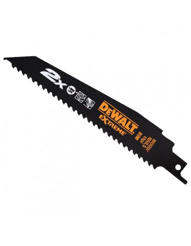 DEWALT BRZESZCZOT DO PIŁY SZABLASTEJ 228mm /5szt DO DREWNA