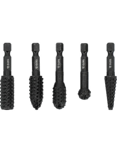 YATO FREZY TRZPIENIOWE DO DREWNA 5szt. HEX