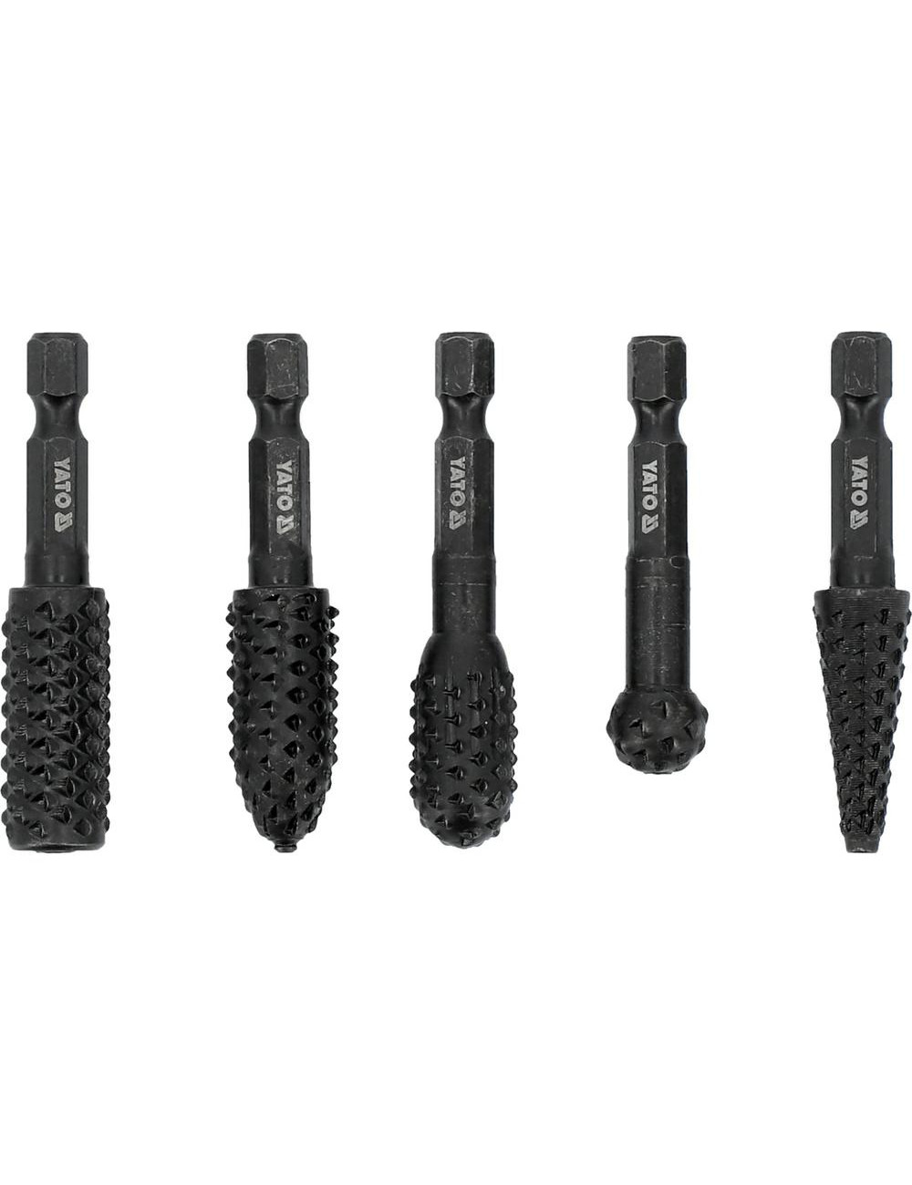 YATO FREZY TRZPIENIOWE DO DREWNA 5szt. HEX