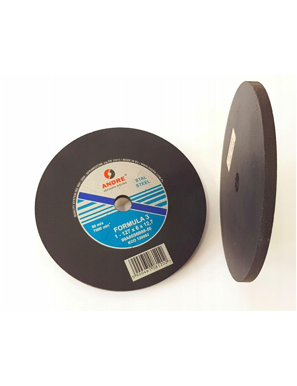 ANDRE ŚCIERNICA DO OSTRZENIA PIŁ TAŚMOWYCH 127 x 6 x 12,7mm 99A60S6B88 - 50 FORMULA "3"