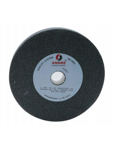 ANDRE ŚCIERNICA PŁASKA 150mm x 20mm x 20mm 98C60K7VC01-35 CZARNA "TYP 1"