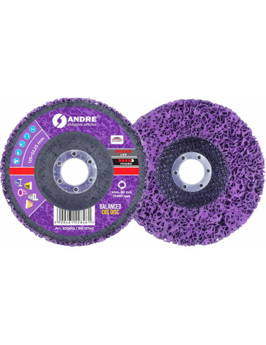 ANDRE KRĄŻEK SZLIFIERSKI CBS 125mm BALANCED - VIOLET