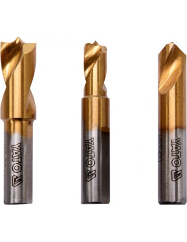 YATO WIERTŁA DO ZGRZEWÓW PUNKTOWYCH KPL. 3EL.