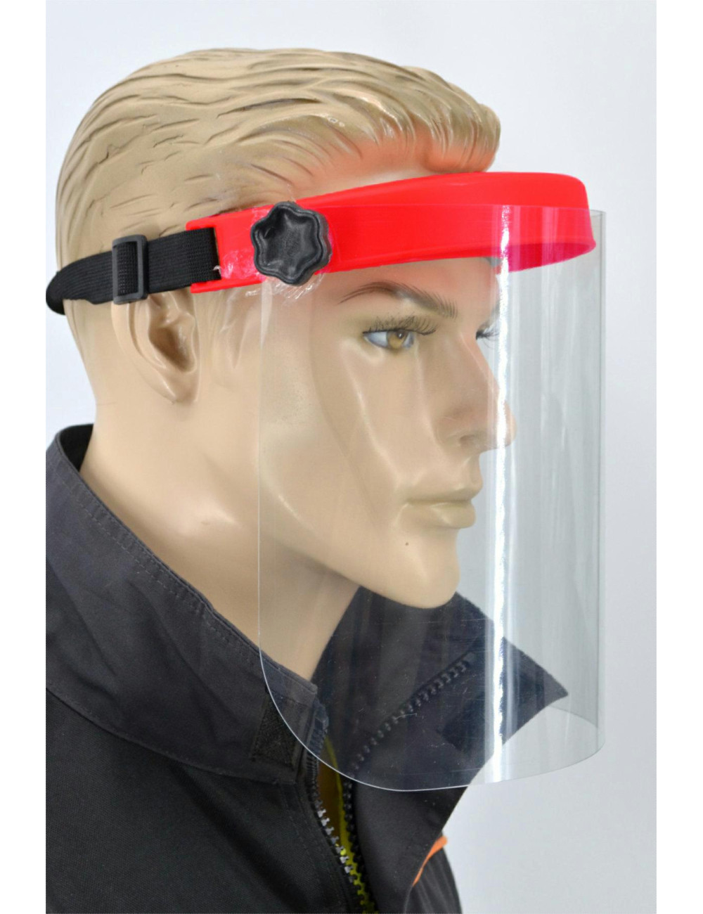 AWTOOLS PRZYŁBICA OCHRONNA CZERWONA