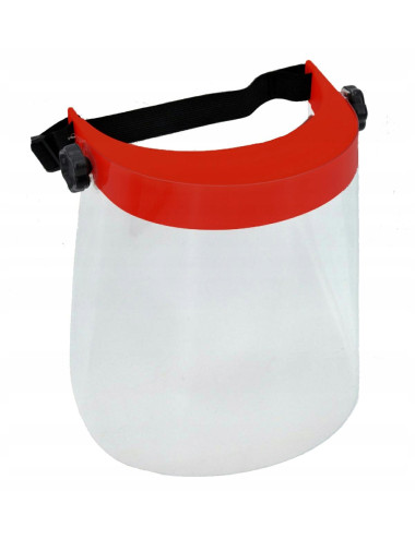 AWTOOLS PRZYŁBICA OCHRONNA CZERWONA