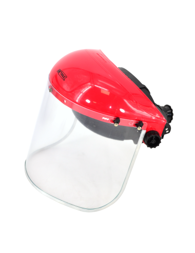 AWTOOLS PRZYŁBICA OCHRONNA Z PLASTIKOWĄ OSŁONĄ I NAGŁOWIEM