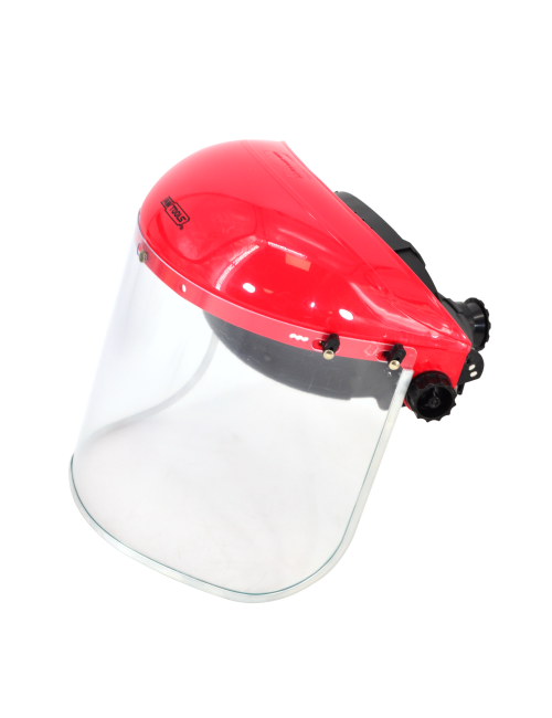 AWTOOLS PRZYŁBICA OCHRONNA Z PLASTIKOWĄ OSŁONĄ I NAGŁOWIEM