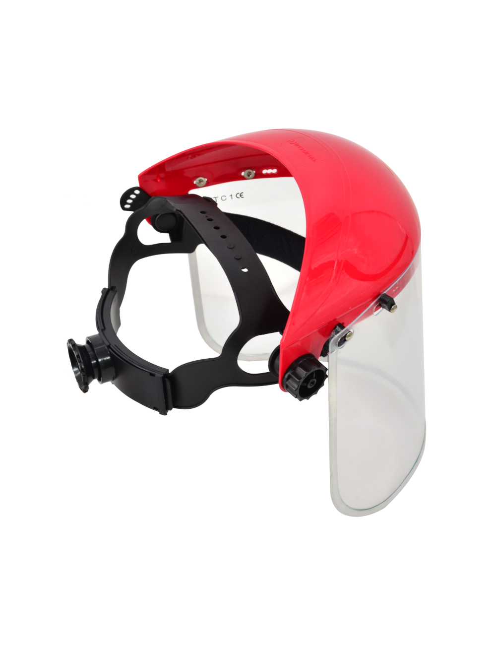 AWTOOLS PRZYŁBICA OCHRONNA Z PLASTIKOWĄ OSŁONĄ I NAGŁOWIEM