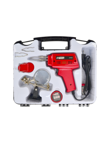 AWTOOLS LUTOWNICA TRANSFORMATOROWA 100W ZESTAW Z AKCESORIAMI 7ELE.