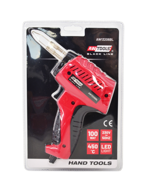 AWTOOLS LUTOWNICA TRANSFORMATOROWA 100W/ UCHWYT TPR BLACK LINE