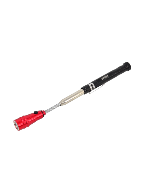 AWTOOLS CHWYTAK TELESKOPOWY Z MAGNESEM I LATARKĄ LED