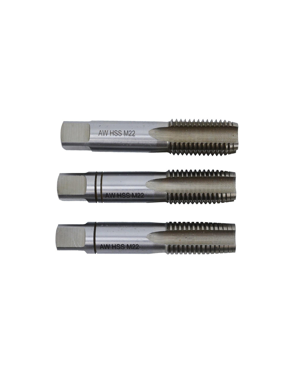 AWTOOLS GWINTOWNIK M2 HSS M 4x0,70 kpl.3szt. BLACK LINE