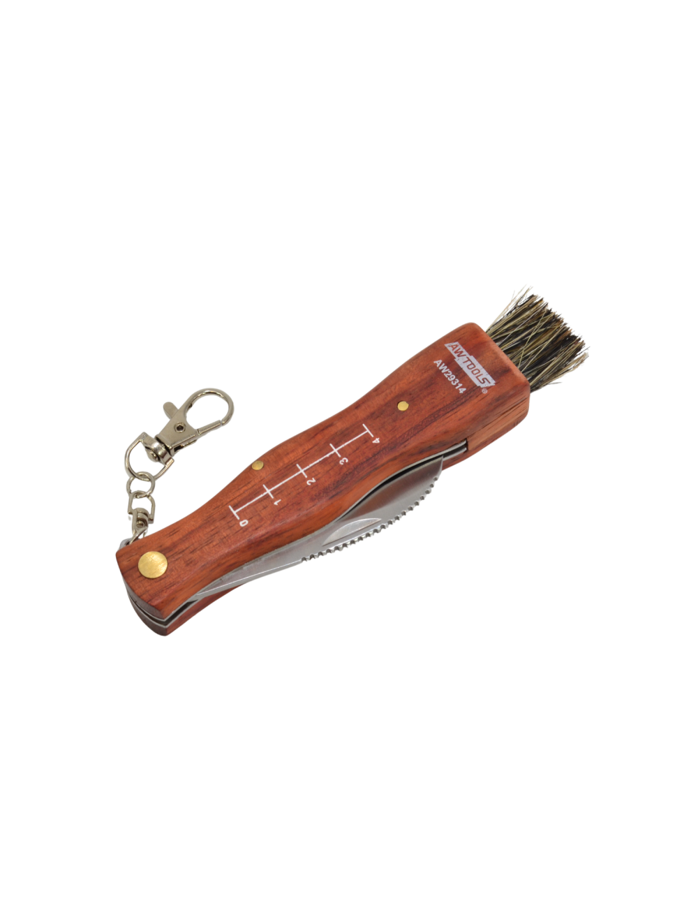 AWTOOLS NÓŻ GRZYBIARZA/ UCHWYT DREWNIANY 210mm