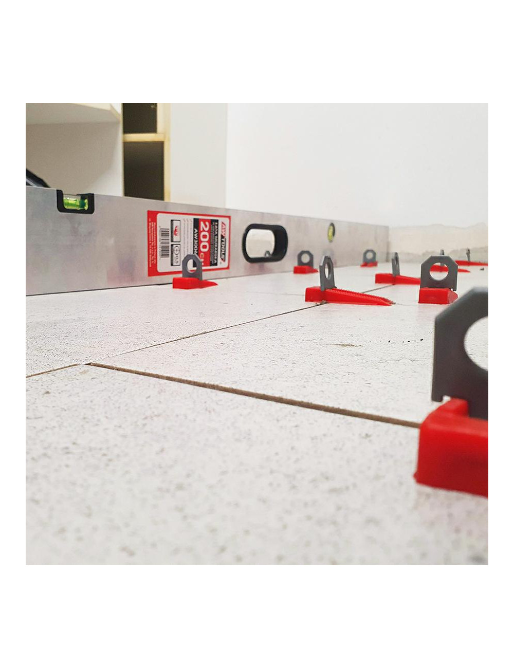 AWTOOLS SYSTEM POZIOMOWANIA ST 1,5mm 50+50 (KLIPS 7-15mm + KLIN)