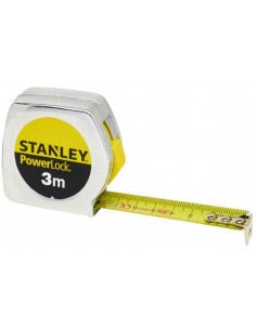 STANLEY MIARA ZWIJANA  3mx12,7  POWERLOCK CHROM KARTA