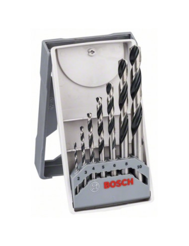 BOSCH WIERTŁO METAL HSS POINTTEQ 6cz. kpl.
