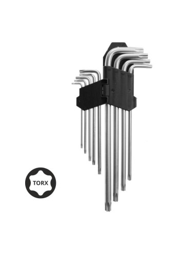 AWTOOLS TORX / T10-T50 / DŁUGIE / 9szt.