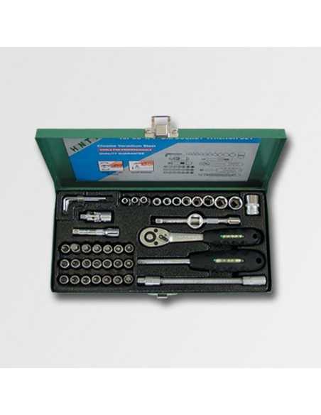 HONITON ZESTAW KLUCZY  43el. 1/4"