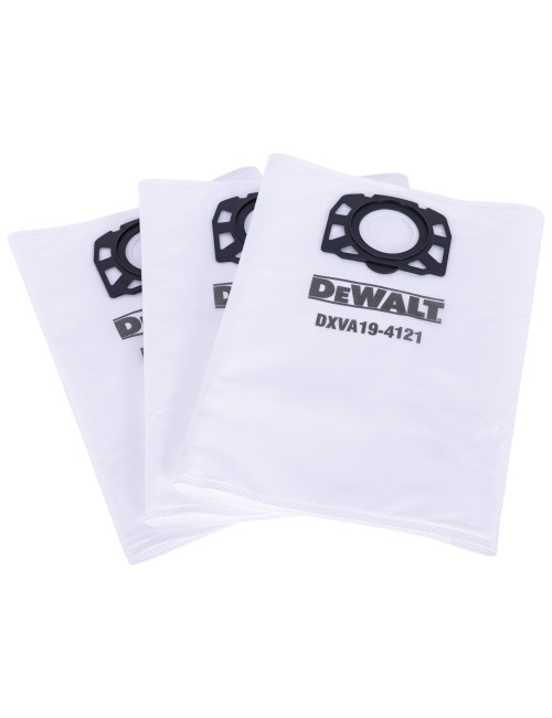 DEWALT WORKI TEKSTYLNE DO ODKURZACZY DEWALT 23-38L 3 SZT.