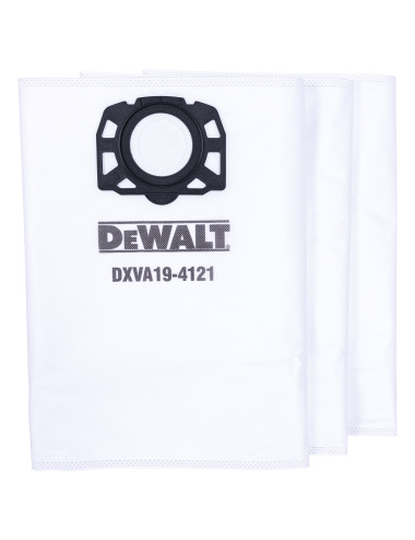 DEWALT WORKI TEKSTYLNE DO ODKURZACZY DEWALT 23-38L 3 SZT.