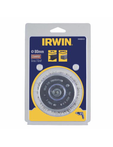 IRWIN SZCZOTKA DOCZOŁOWA Z TRZPIENIEM 80mm