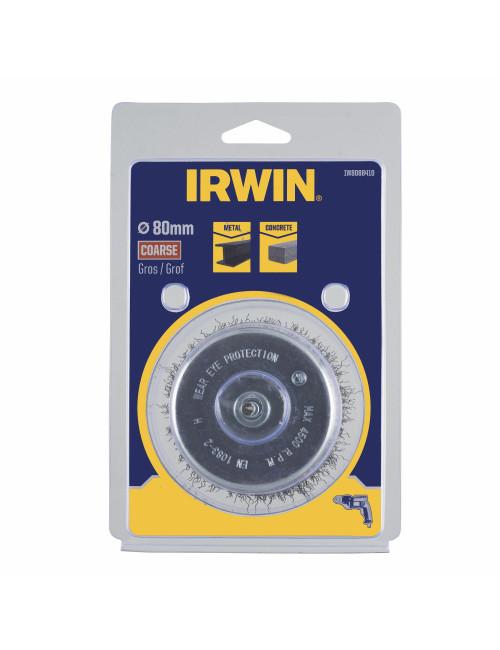 IRWIN SZCZOTKA DOCZOŁOWA Z TRZPIENIEM 80mm