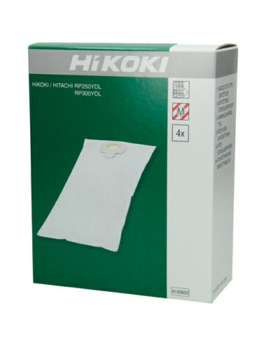 HIKOKI WORKI FILTRUJĄCE DO RP250YDL/RP300YDL /4 szt.