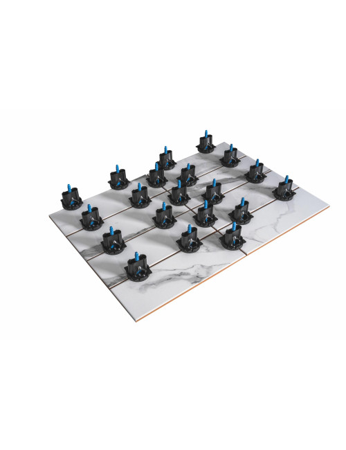 SYSTEM POZIOMOWANIA PŁYTEK BAZA PROSTA 1mm 100szt PRO-LEVELING