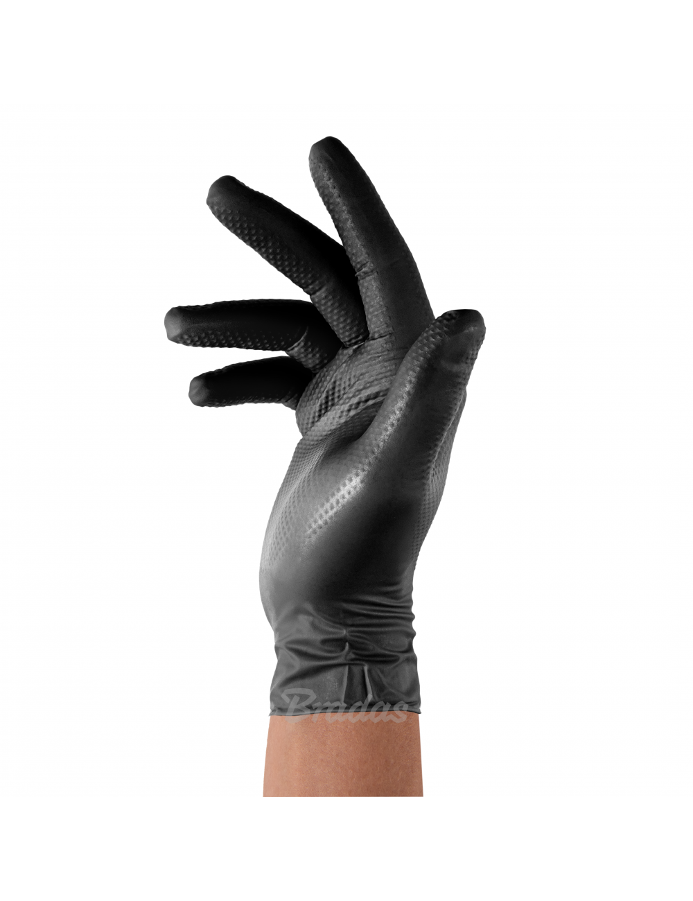 RĘKAWICE NITRYLOWE DIAMOND CZARNE XXL 10-11 /50szt.