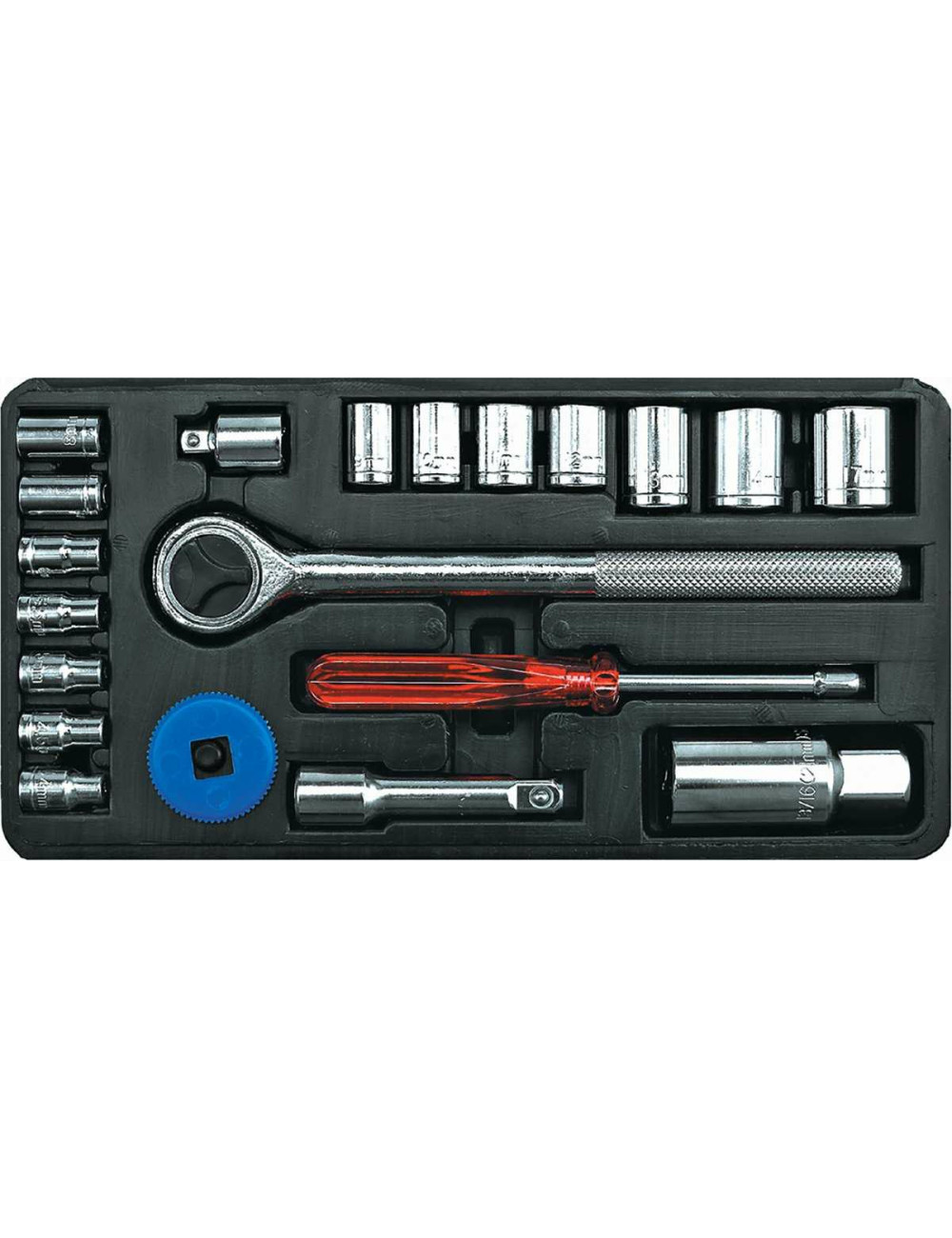 VOREL ZESTAW KLUCZY 21cz.3/8"