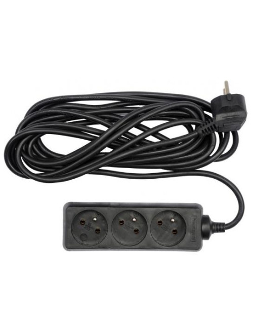 VOREL PRZEDŁUŻACZ CZARNY U.3g*1,5m /DOMOWY