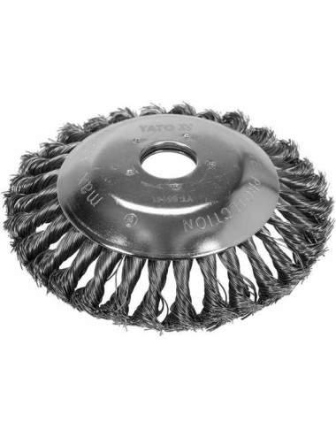 YATO SZCZOTKA DRUCIANA DO KOSY 150*25,4mm