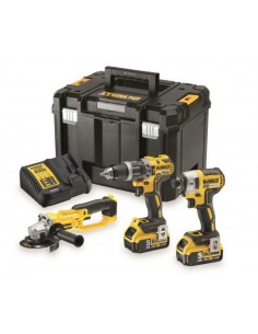 DEWALT ZESTAW COMBO 18V DCK383P2T (DCD796+DCF887+DCG412) 2x5,0Ah TSTAK