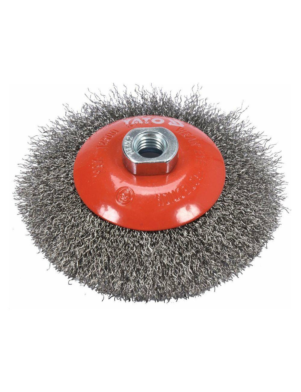 YATO SZCZOTKA TARCZOWA M14 125mm INOX