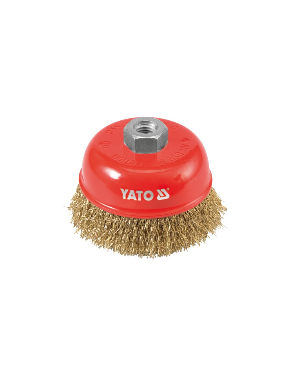 YATO SZCZOTKA DOCZOŁOWA M14 100mm MOSIĄDZ