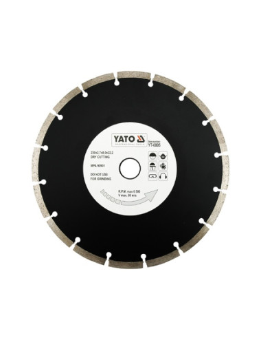YATO TARCZA D.230 SEG. 6005