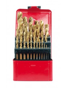 VOREL WIERTŁA DO METALU TYTAN KPL.25szt. 1-13mm  22340