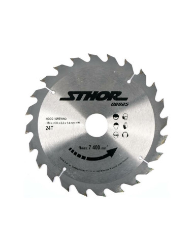STHOR PIŁA TARCZOWA WIDIOWA 184x30x24z