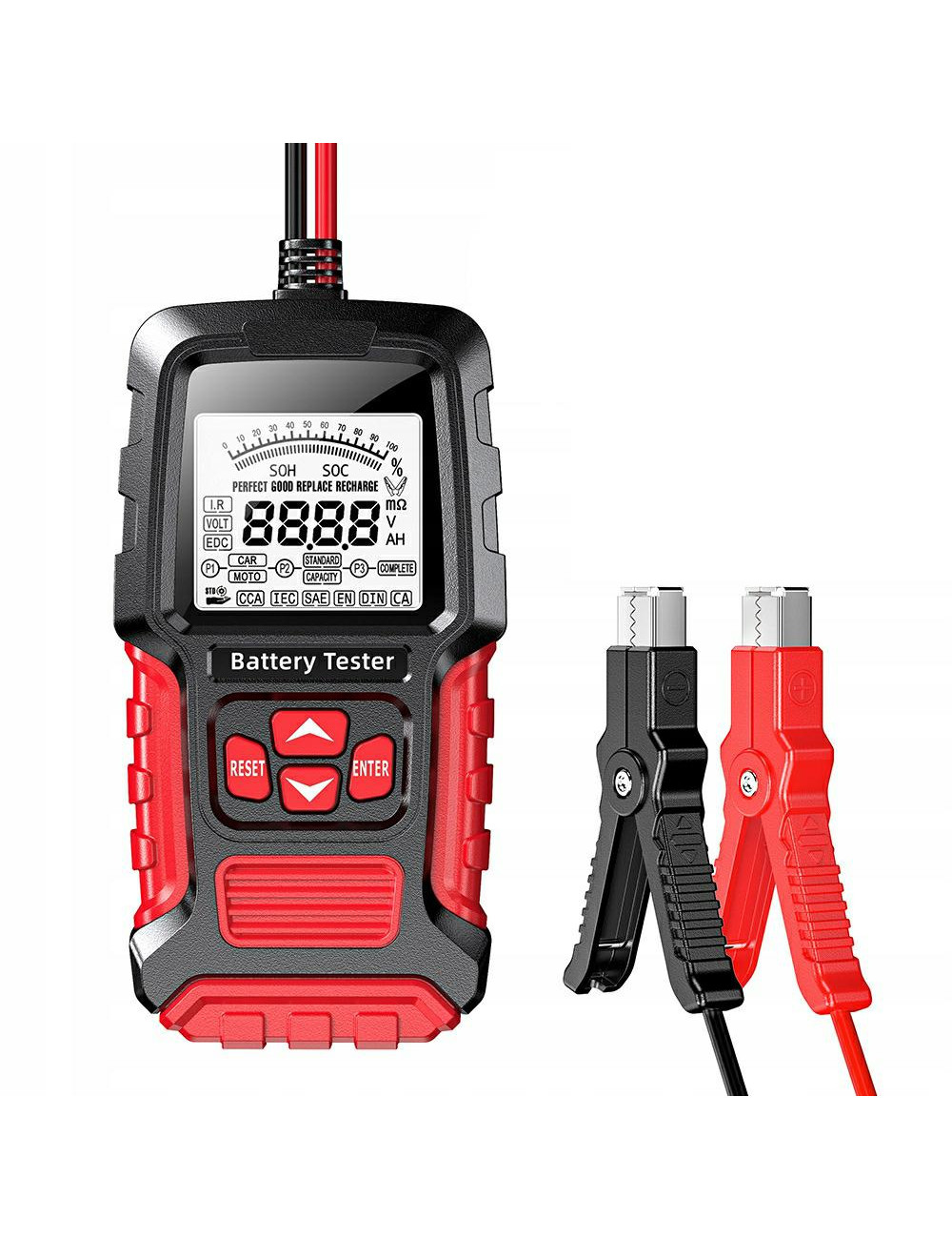 EM TESTER BATERII FOXSUR 6V 12V LCD