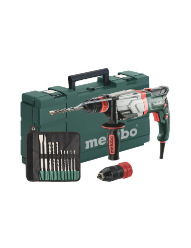 METABO MŁOTOWIERTARKA 1100W UHEV 2860-2 QUICK 3,4J + UCHWYT +ACC