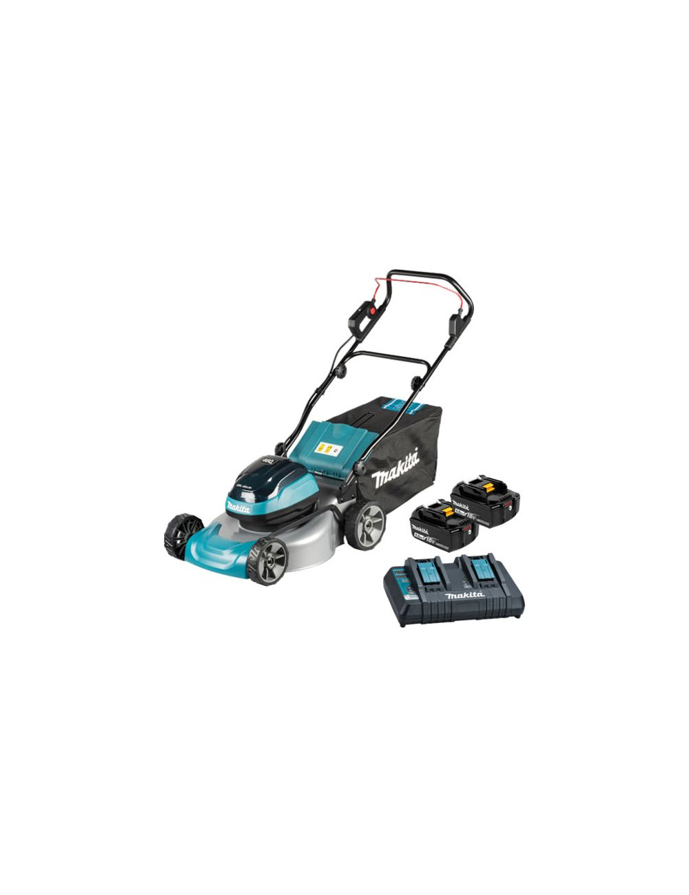MAKITA KOSIARKA  18Vx2 DLM466PT2 46cm 2x5,0Ah