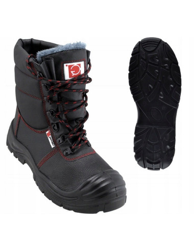 BUTY TRZEWIK BEZPIE.492 GALMAG Z NOSK.40 OCIEPLANE/WYSOKIE